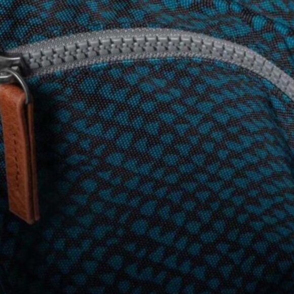 NWT Ori London Bantry Backpack in Deep Teal Snake Small - Picture 3 of 4